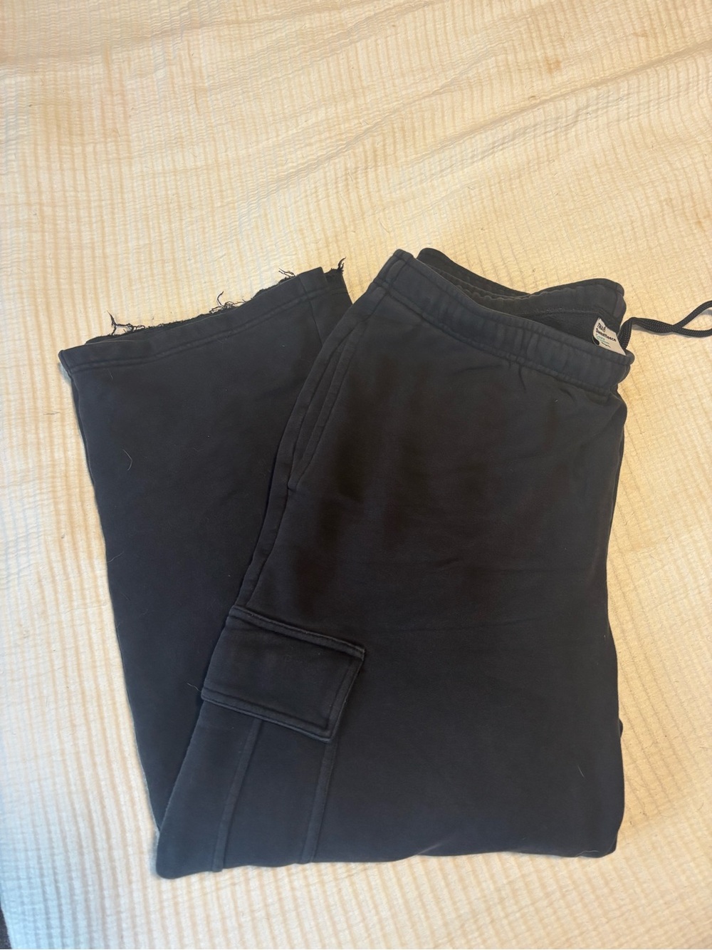 TNA Men's Black Cargo Joggers